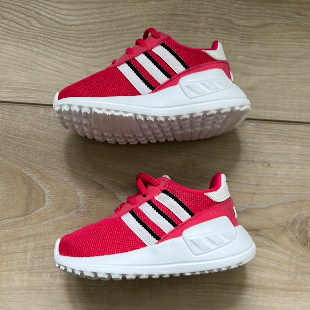 Adidas LA Trainer Lite Shoes toddler size 5K Power Pink